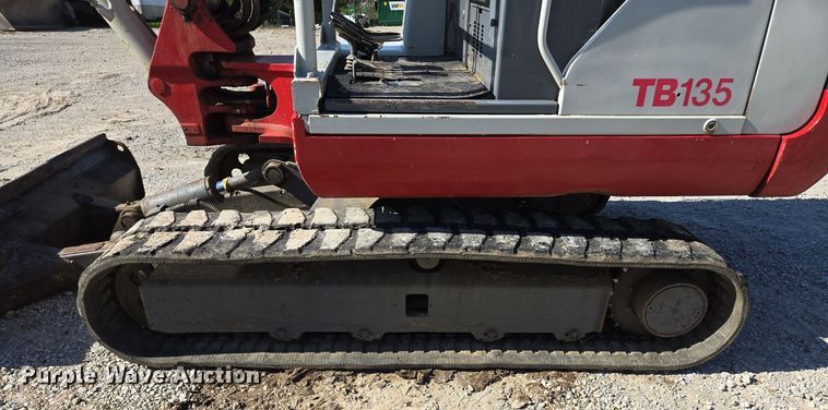 image for item EM7102 2006 Takeuchi  TB135 mini excavator