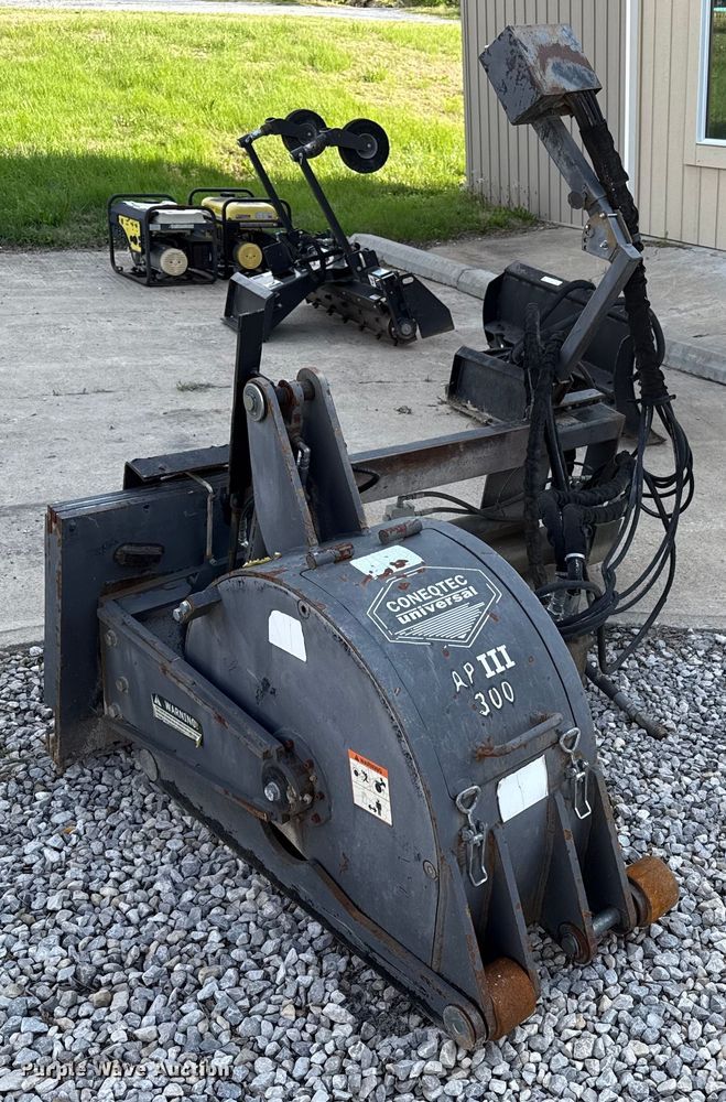 image for item EM7117 Coneqtec Universal AP III 300 skid steer cold planer