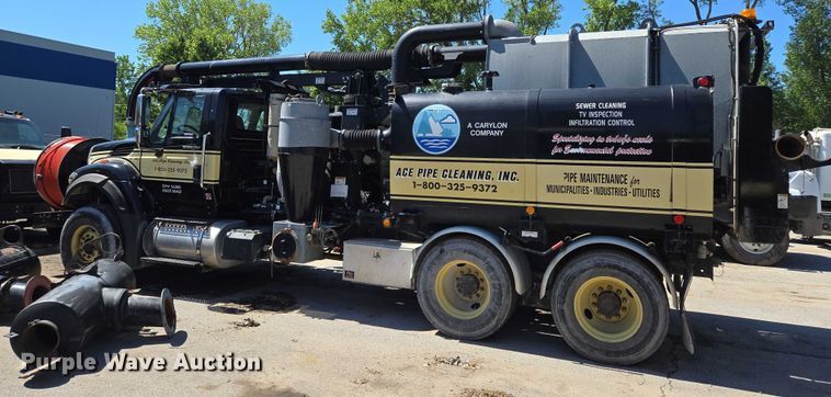 image for item EM7288 2011 International 7500 sewer jetter truck