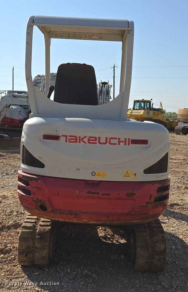 image for item EN3754 2015 Takeuchi TB230 mini excavator