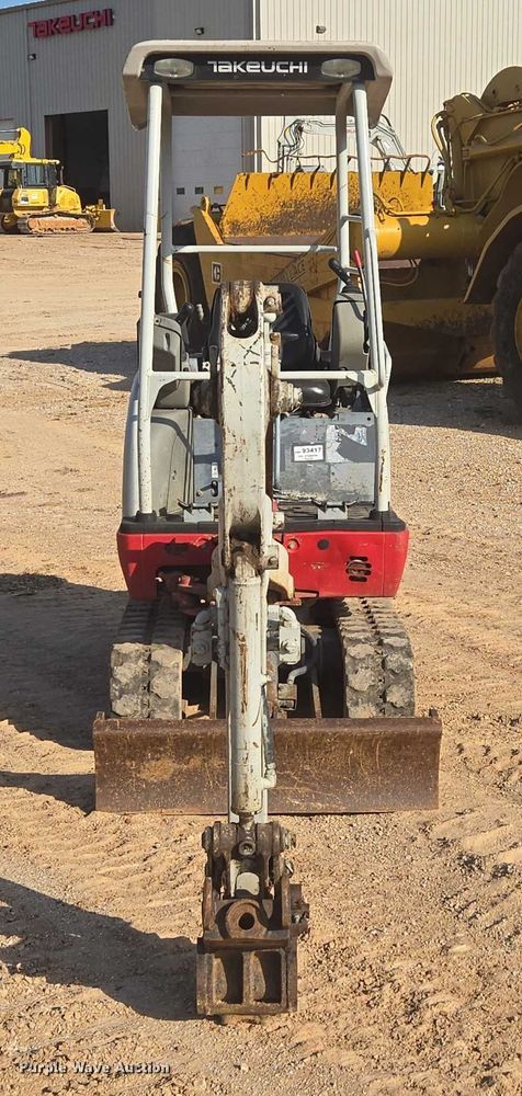 image for item EN3755 2016 Takeuchi TB216 mini excavator