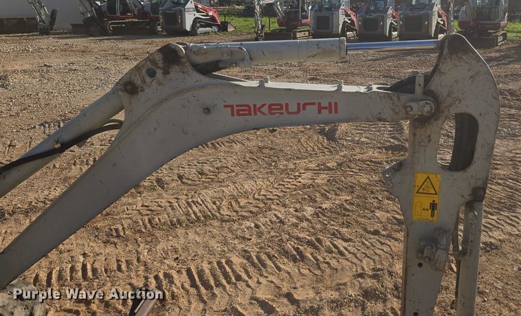 image for item EN3755 2016 Takeuchi TB216 mini excavator