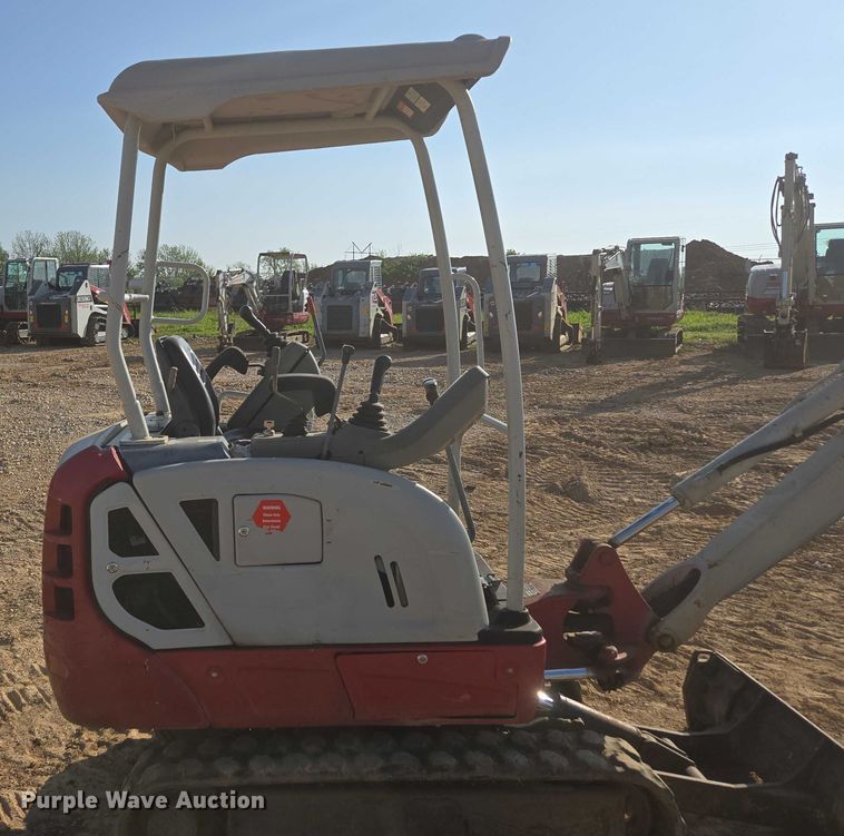 image for item EN3755 2016 Takeuchi TB216 mini excavator