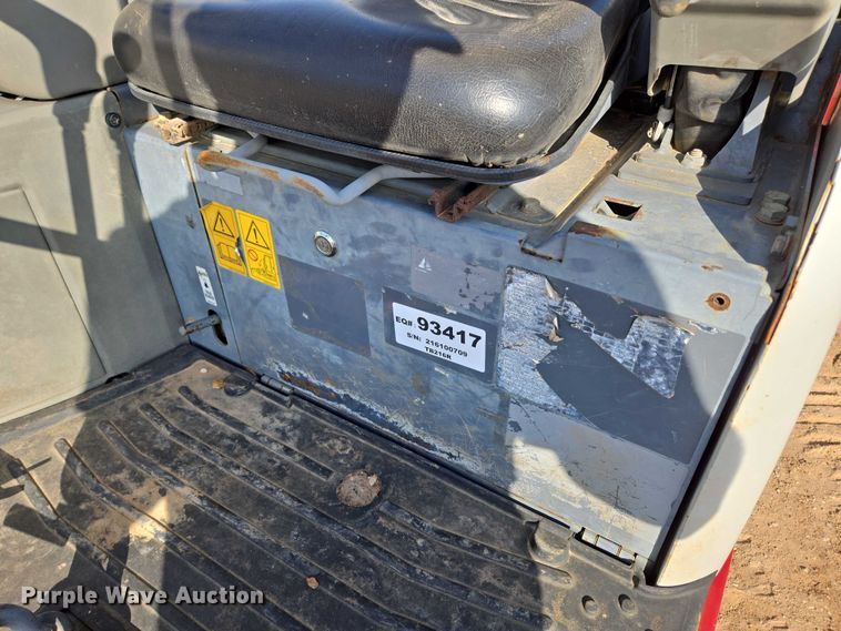 image for item EN3755 2016 Takeuchi TB216 mini excavator