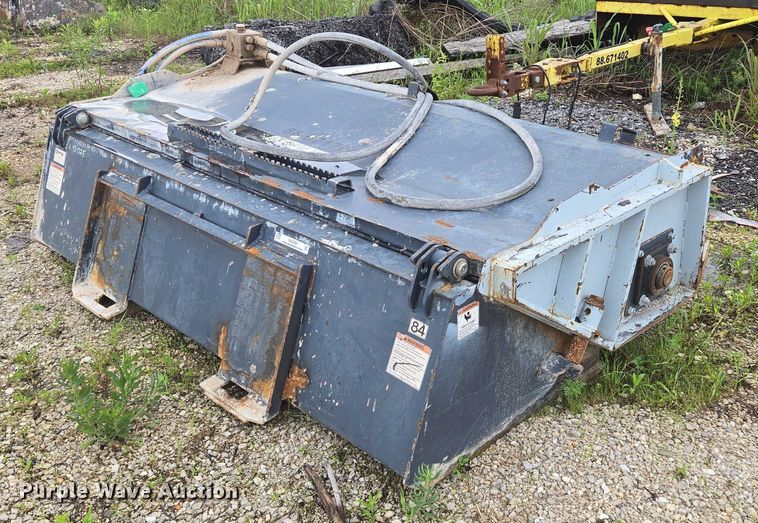 image for item EN3799 Virnig 84 skid steer broom