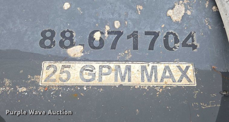 image for item EN3799 Virnig 84 skid steer broom