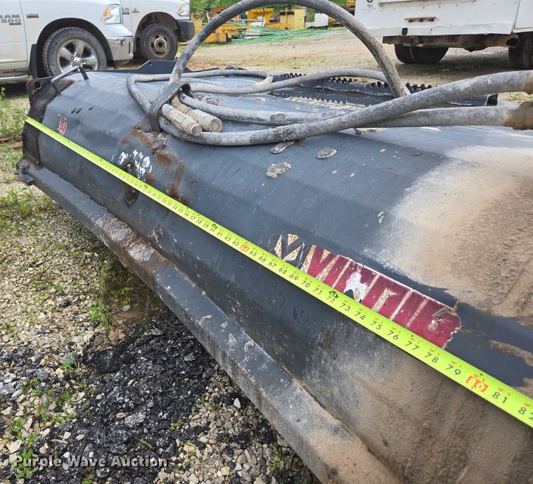 image for item EN3799 Virnig 84 skid steer broom