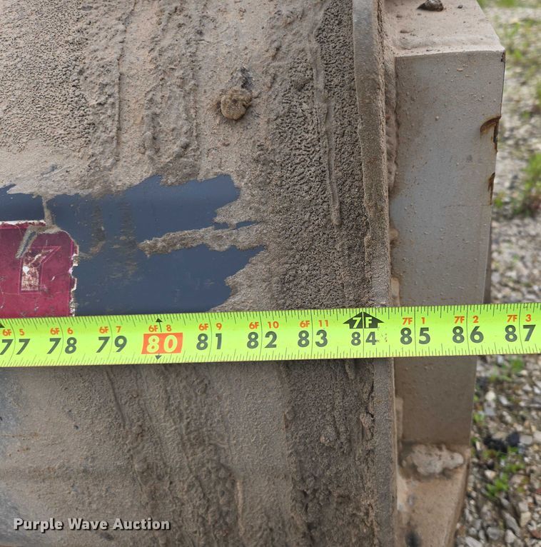 image for item EN3799 Virnig 84 skid steer broom