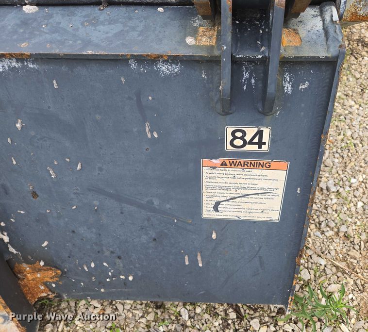 image for item EN3799 Virnig 84 skid steer broom