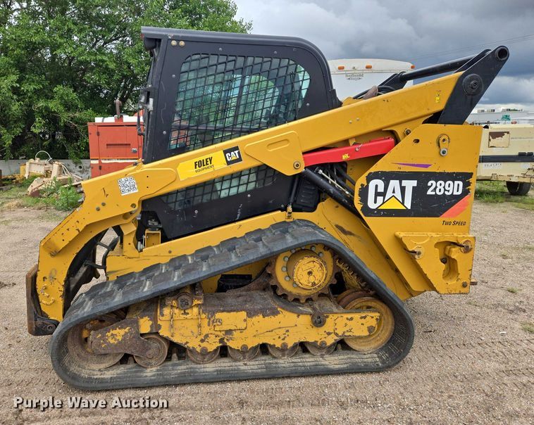 image for item EN8021 2015 Caterpillar 289D tracked skid steer loader