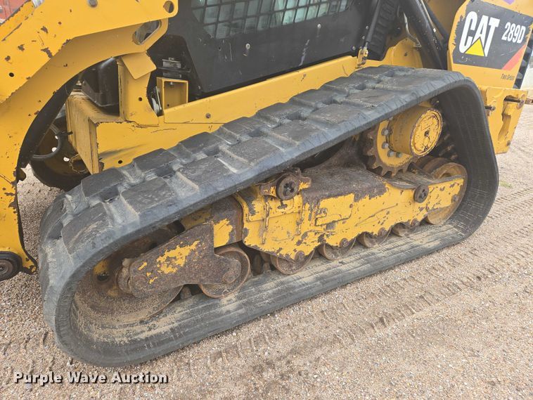 image for item EN8021 2015 Caterpillar 289D tracked skid steer loader