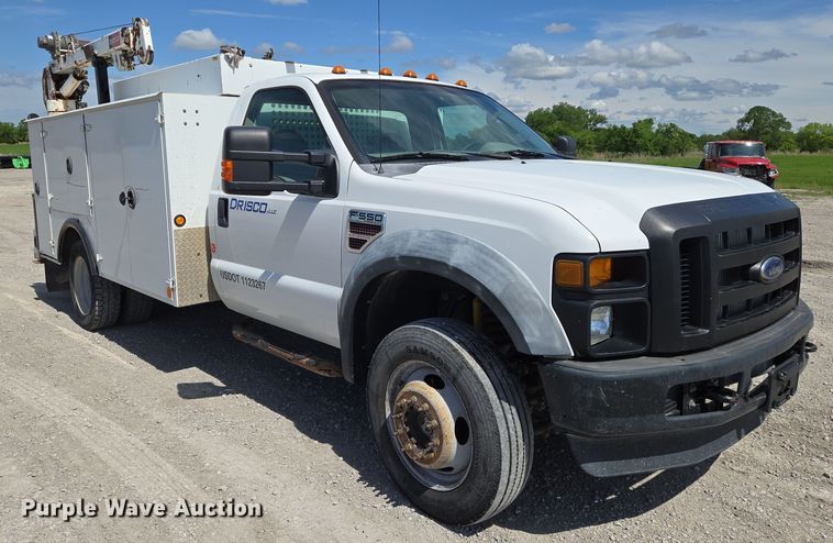 image for item EN8941 2008 Ford F550 Super Duty utility / service truck