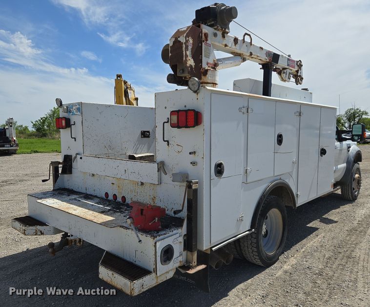 image for item EN8941 2008 Ford F550 Super Duty utility / service truck
