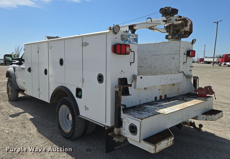 image for item EN8941 2008 Ford F550 Super Duty utility / service truck