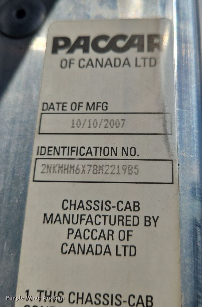 image for item EN8942 2008 Kenworth T300 utility / service truck