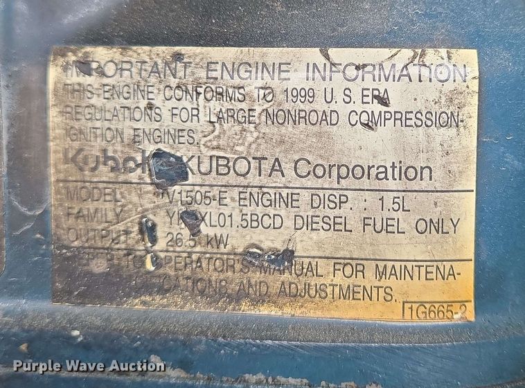 image for item EO0779 2000 Ditch Witch FX30 vacuum excavator