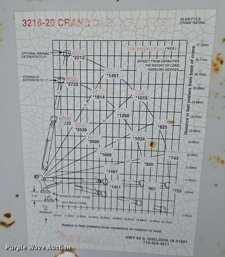 image for item EO0782 2002 Ford F550 utility / service truck