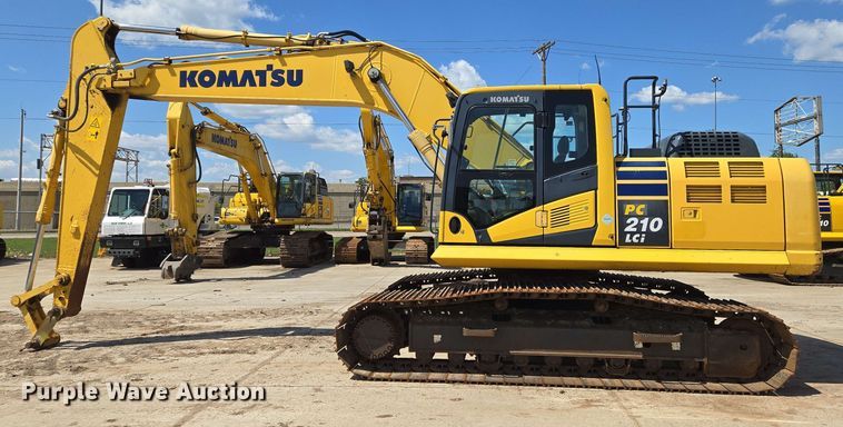 image for item EO0806 2016 Komatsu PC210LCI excavator
