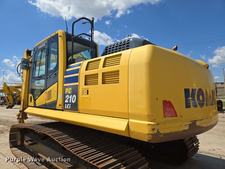 image for item EO0806 2016 Komatsu PC210LCI excavator