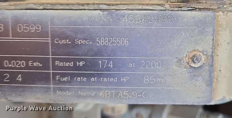 image for item EO0807 1996 Ingersoll Rand SD115F Pro-Pac single drum vibratory roller