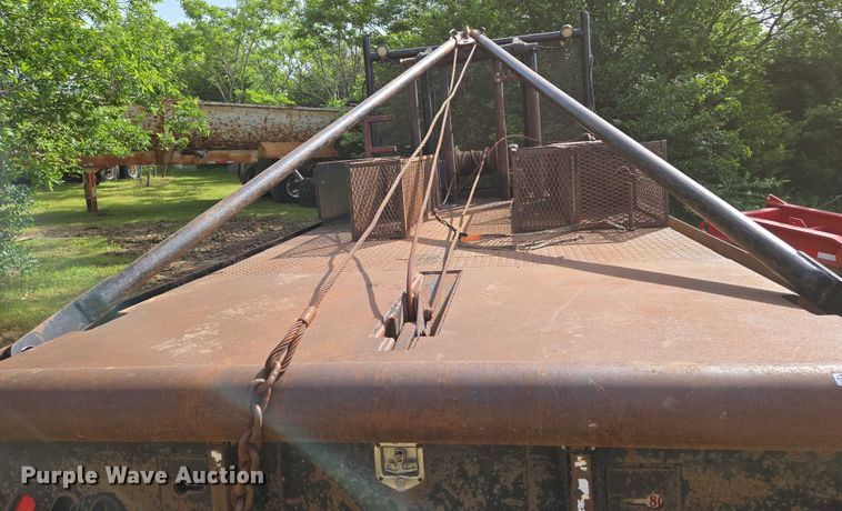 image for item EO0813 Sawco winch truck bed