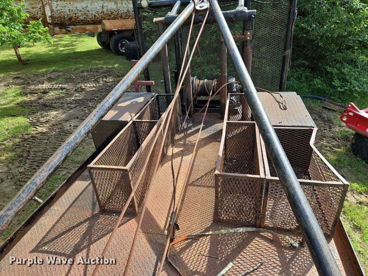 image for item EO0813 Sawco winch truck bed