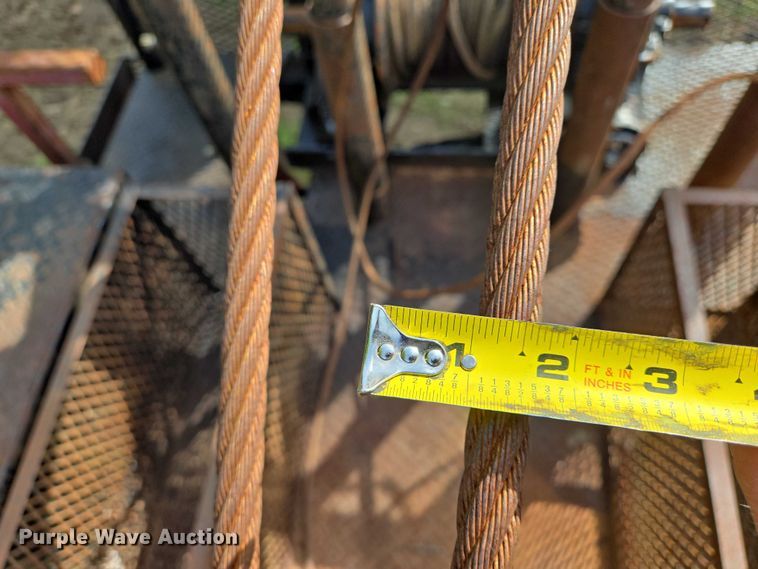 image for item EO0813 Sawco winch truck bed