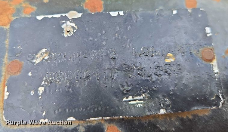 image for item EO0813 Sawco winch truck bed