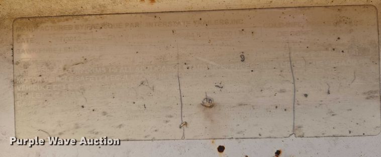 image for item EO0818 2013 Interstate tilt deck equipment trailer