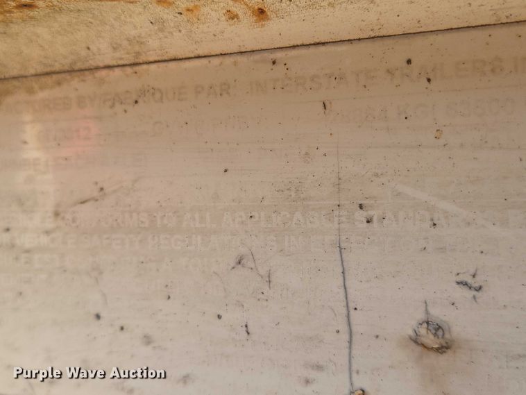 image for item EO0818 2013 Interstate tilt deck equipment trailer