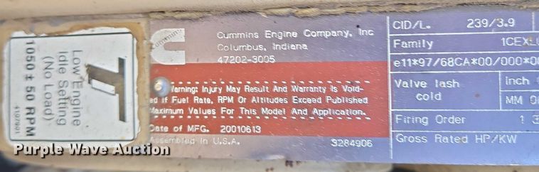 image for item EO0829 2001 Sky Trak 6036 telehandler