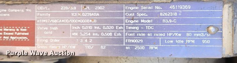 image for item EO0829 2001 Sky Trak 6036 telehandler