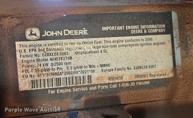 image for item EO0833 2007 Genie  GTH-844 telehandler