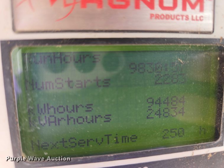 image for item EO0835 2007 Magnum MMG80 generator