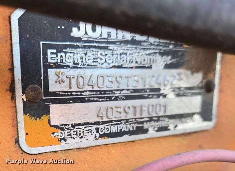 image for item EO0836 1990 Lull 844B Highlander  telehandler