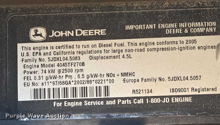 image for item EO0839 Terex TH0606A telehandler