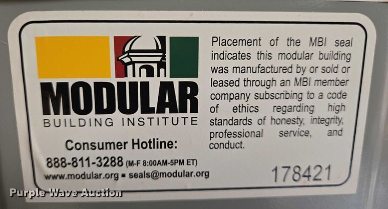 image for item EO0853 2008 Forest River office trailer