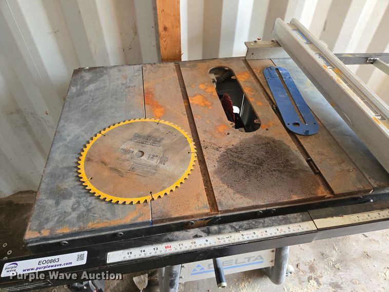 image for item EO0863 2014 Delta 36-725 table saw