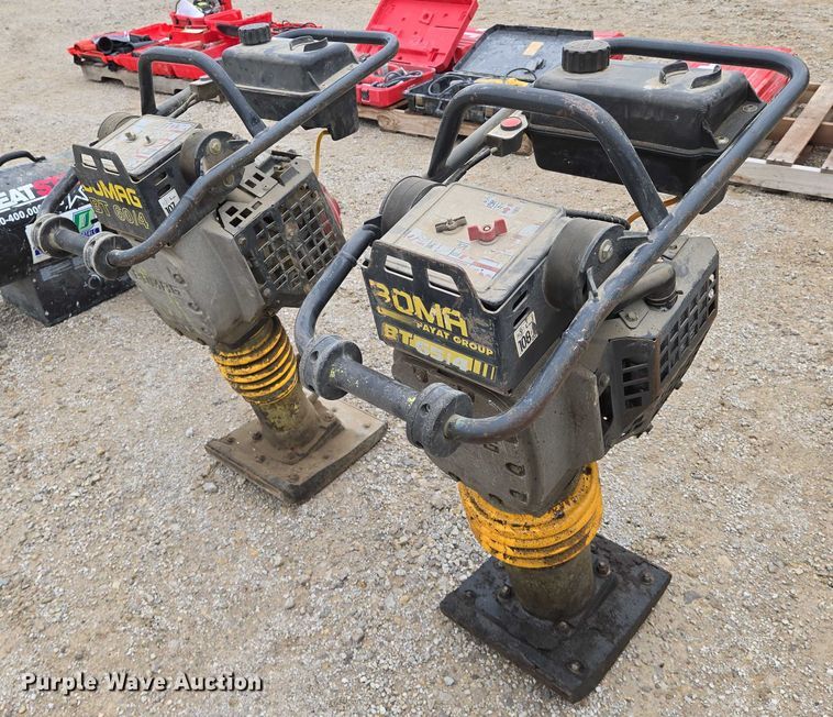 image for item EO0865 (2) plate compactors