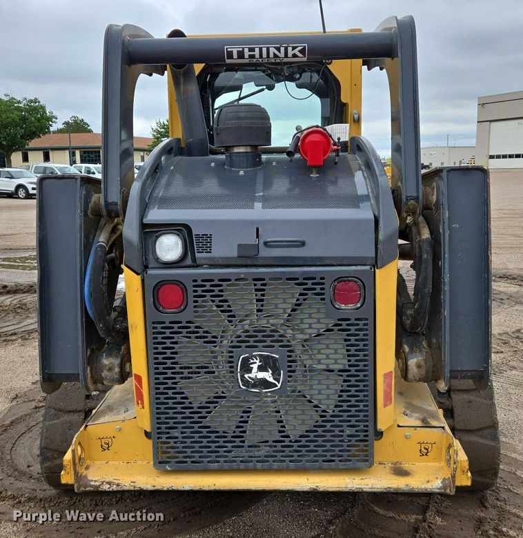 image for item EO0908 2016 John Deere 333E tracked skid steer loader