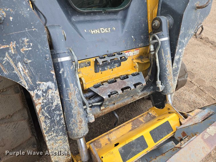 image for item EO0908 2016 John Deere 333E tracked skid steer loader
