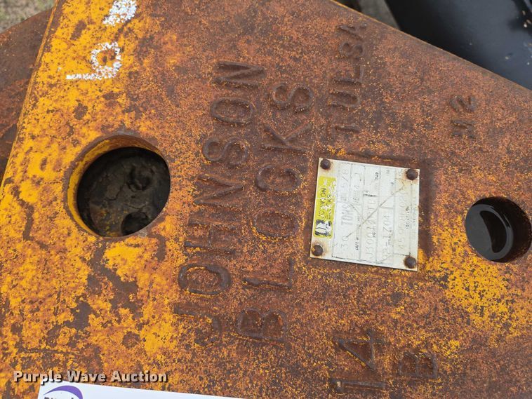 image for item EO0976 Johnson crane block