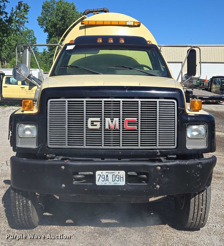 image for item EQ6999 1996 GMC Topkick sewer jetter truck