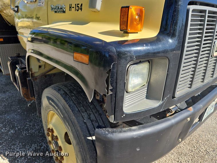 image for item EQ6999 1996 GMC Topkick sewer jetter truck