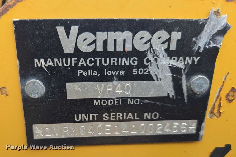image for item ER5237 (2) Vermeer trenchers