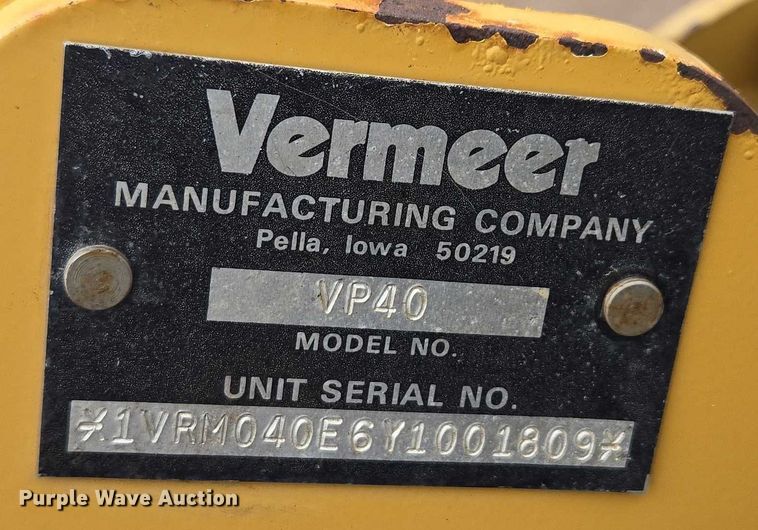 image for item ER5237 (2) Vermeer trenchers