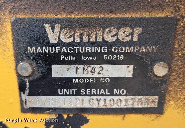image for item ER5237 (2) Vermeer trenchers