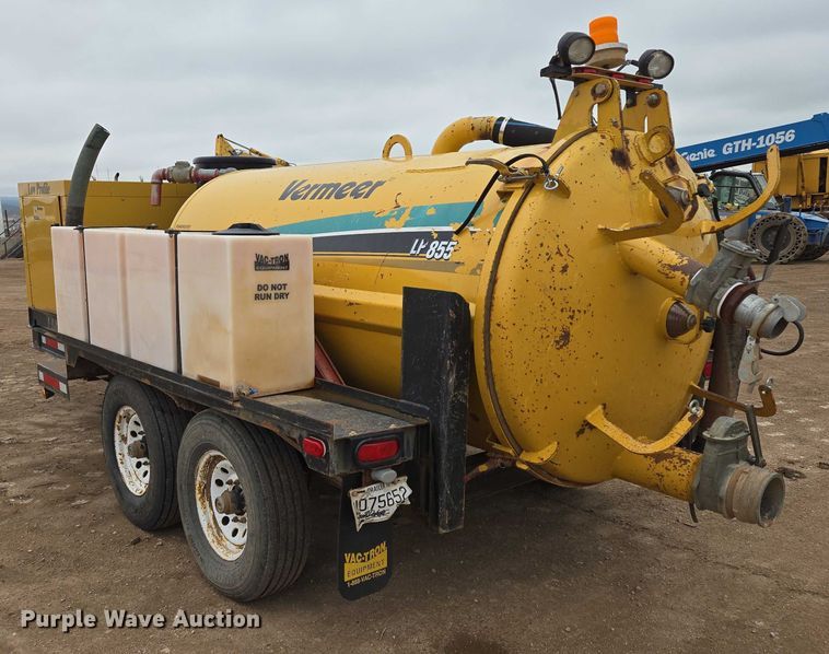 image for item ER5238 2009 Vermeer LP 855 SDT vacuum excavator
