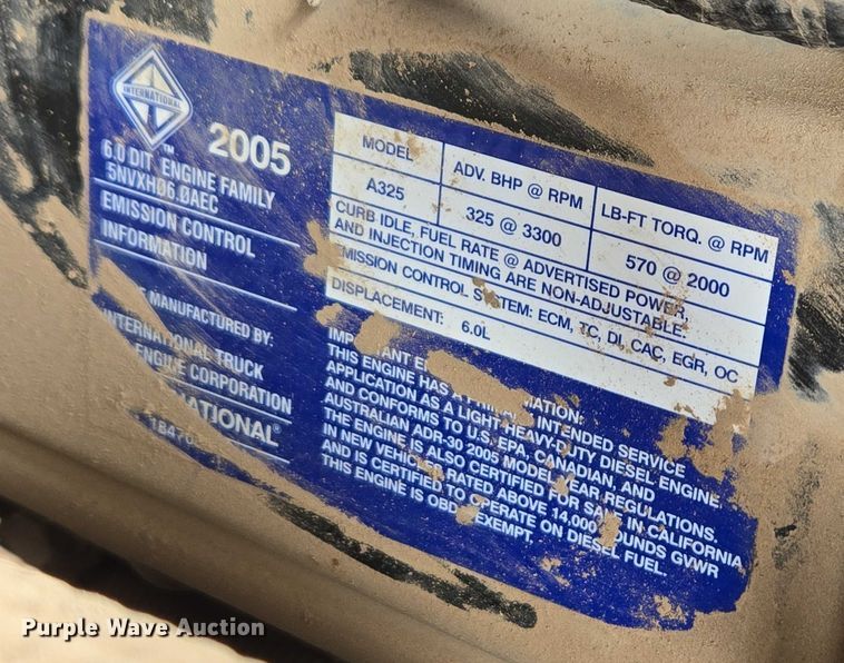 image for item ER5239 2005 Ford F550 Super Duty bucket truck