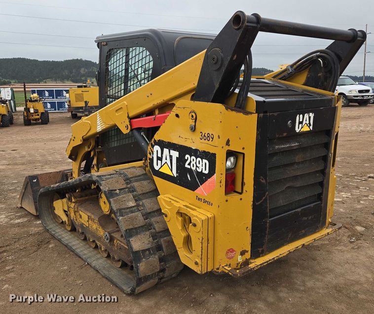 image for item ER5241 2014 Caterpillar 289D tracked skid steer loader